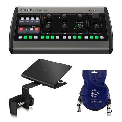 #ad #ad Behringer Behringer Powerplay 16 P16 M 16 Channel Digital Personal Mixer Bundle $229.90