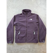 The North Face Jacket Womens M Purple Fleece Full Zip Polartec *Read