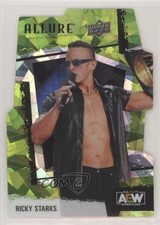 2022 Upper Deck Allure AEW Green Rainbow 9/99 Ricky Starks #59 d9r