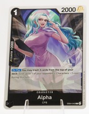 Alpha EB04-042 Common Adventure on Kami's Island One Piece Near Mint