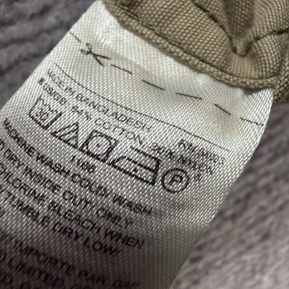 Camisa masculina Banana Republic grande floresta oliveira camuflagem excedente caça militar - Imagem 3 de 4