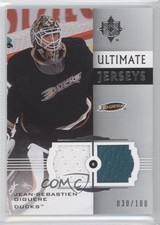 2007-08 Ultimate Collection Jerseys 30/100 Jean-Sebastien Giguere #UJ-JG 0v1