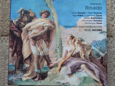 Haendel Rinaldo, Geneaux, Person, Kalna, Zazzo, Rutherford, Dumaux - Rene Jacobs