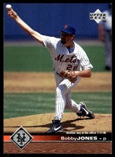 Bobby Jones 1997 Upper Deck #434 Mets MLB READ FREE SHIPPING AutographDen