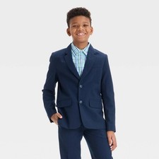 Boys' Suit Jacket - Cat  Jack  Navy Blue 7