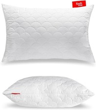 Kopfkissen Kissen Gestepptes 50x80 cm Antiallergisch Anti-Milben Softimi