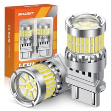 Reverse Light Bulbs, 3157 LED Bulb White, 3157/3156 - Pack of 2 6000K White