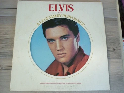 VINTAGE ELVIS A LEGENDARY PERFORMER VOL. 3 LP RECORD COVER VOL. 1