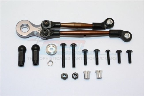GPM LB160STM STEEL STEERING TIE ROD W/ SERVO HORN For 1/10 TAMIYA LUNCH BOX - Picture 5 of 8