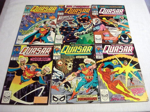 10 Quasar Marvel Comics #1, #2, #3, #4, #5, #6, #7, #8, #9, #10 Fine 1989-1990 - Picture 2 of 3