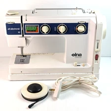 ELNA Air Electronic SU Sewing Machine Tavaro S.A. TESTED WORKS