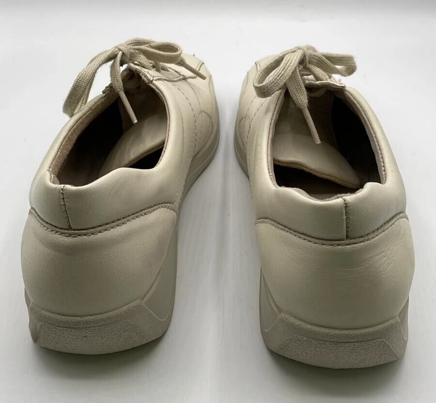 Zapatillas Mujer Rohde Cuero Auténtico Beige T.39 - Made in Germany Foto 4 de 4