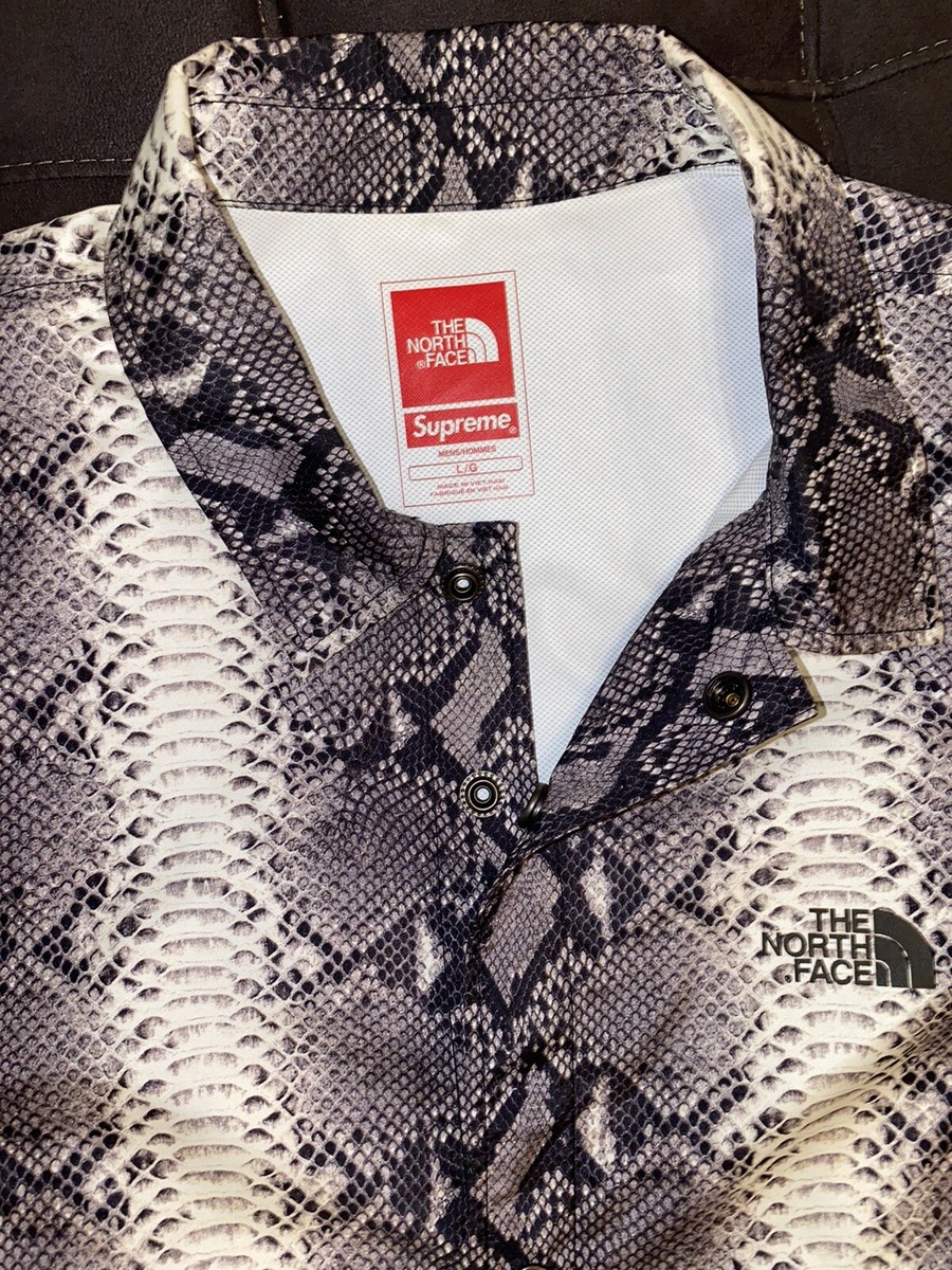 Supreme The North Face Snakeskin Taped Seam Coaches Jacket Supreme The North Face Snakeskin Taped Seam Coaches Jacket