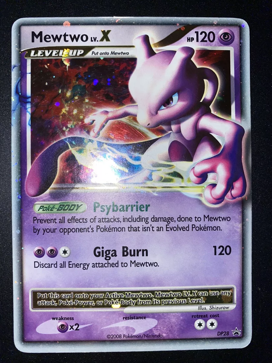 Mewtwo LV.X - DP28 - Diamond and Pearl Promos - Pokemon