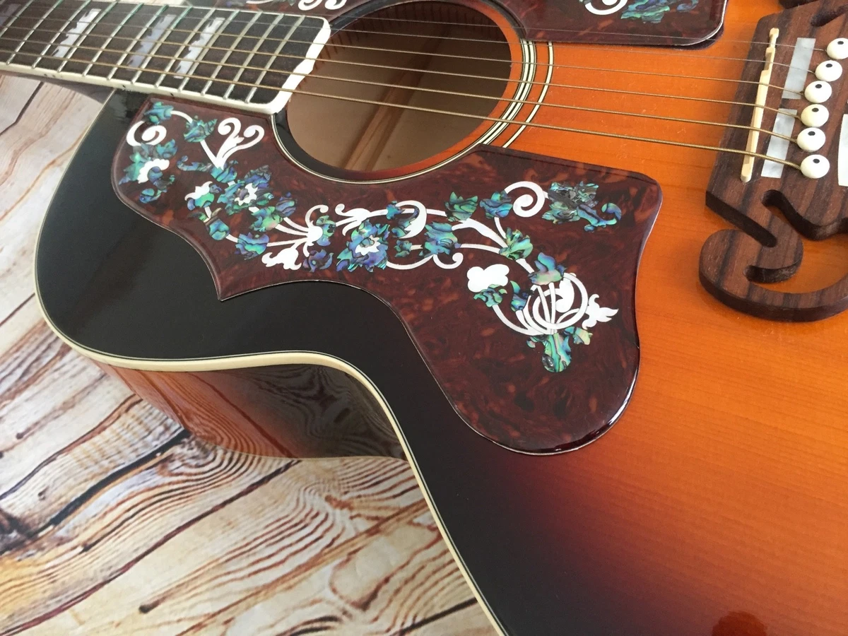 Left handed acoustic guitar pickguard deals