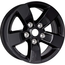 New 17x7 Gloss Black Alloy Wheel Rim For 2009-2018 Dodge Ram 1500