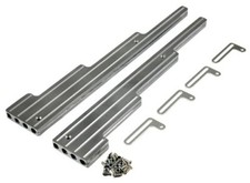 Chevy Sbc Sbf Ford Mopar Milled Billet Aluminum Spark 9.5 Mm Plug Wire Looms Chevy Sbc Sbf Ford Mopar Milled Billet Aluminum Spark 9.5 Mm Plug Wire Looms