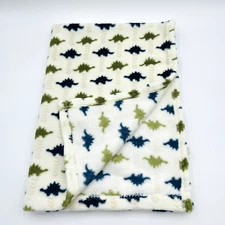 Zak & Zoey Baby Blanket Star Single Layer Plush Dinosaur