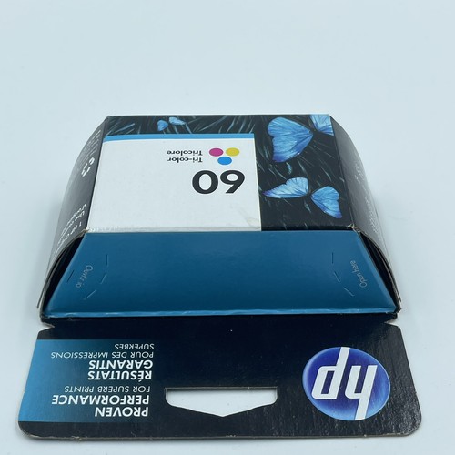 HP 60 Tri-color Original Ink Cartridge (CC643WN#140) EXP 03/22 - Afbeelding 5 van 9