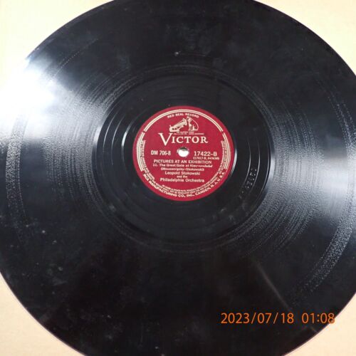78 12" Album RCA Victor Red Seal DM706 Moussorgsky Pictures At An Exhibition - Picture 5 of 11