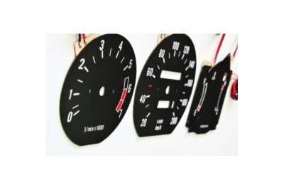 Volvo 240 1981-1993 glow gauge plasma dials tachoscheibe glow shift indicators M