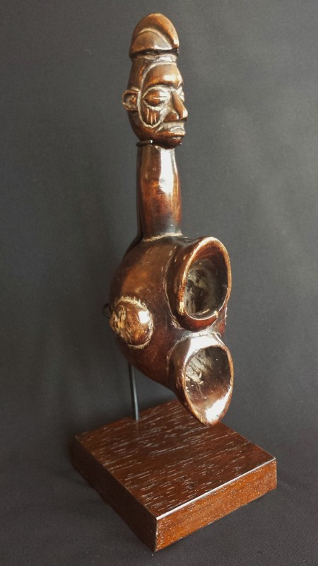 Yaka Double Mouth 'Kopa' Cup African Art