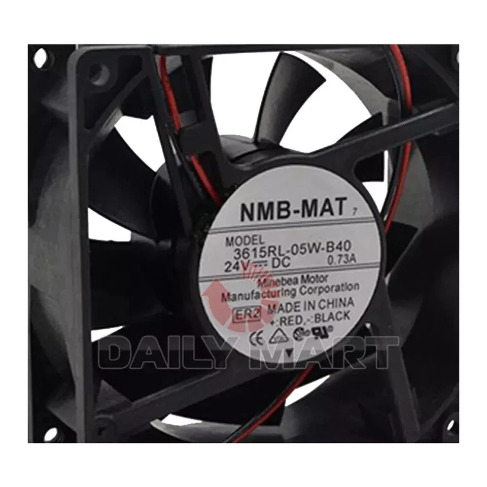 New In Box NMB 3615RL-05W-B40 Inverter Cooling Fan DC 24V 0.73A - Image 4 of 4