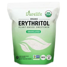 Durelife USDA Organic Erythritol Sweetener 10 lb