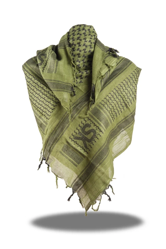 Шарф Shemagh военный легкий тактический лицо голова надежном 100% хлопок SK7 - Изображение 2 из 4