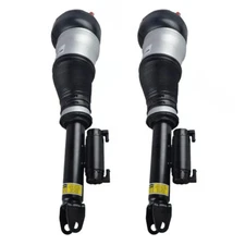 Pair Front Air Suspension Shock Struts For Mercedes W222 S450 S550 RWD 2013-2020