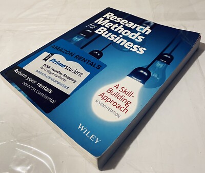 Research Methods for Business : A Skill Building Approach.