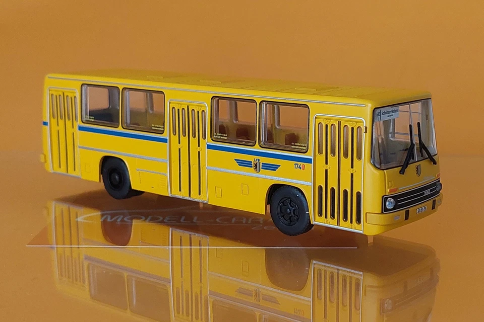Brekina MCZ 03-375 Ikarus 260 .02 Stadtbus LVB Leipzig Wagen 174 1:87 NEU - Bild 3 von 4
