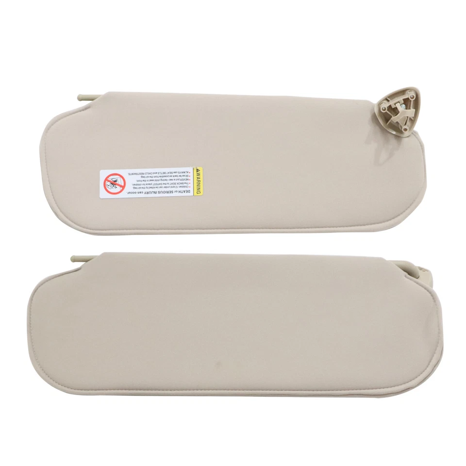 1 Pair For Chevy Express GMC Savana 1999-2019 Left Right Sun Visor w/o Light - Image 3 of 4