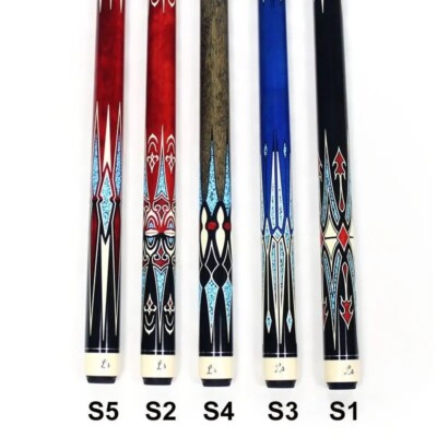 Pool billiards billiard cue cue bait collider 12.5 mm leather 2 pcs 18-20 oz 148