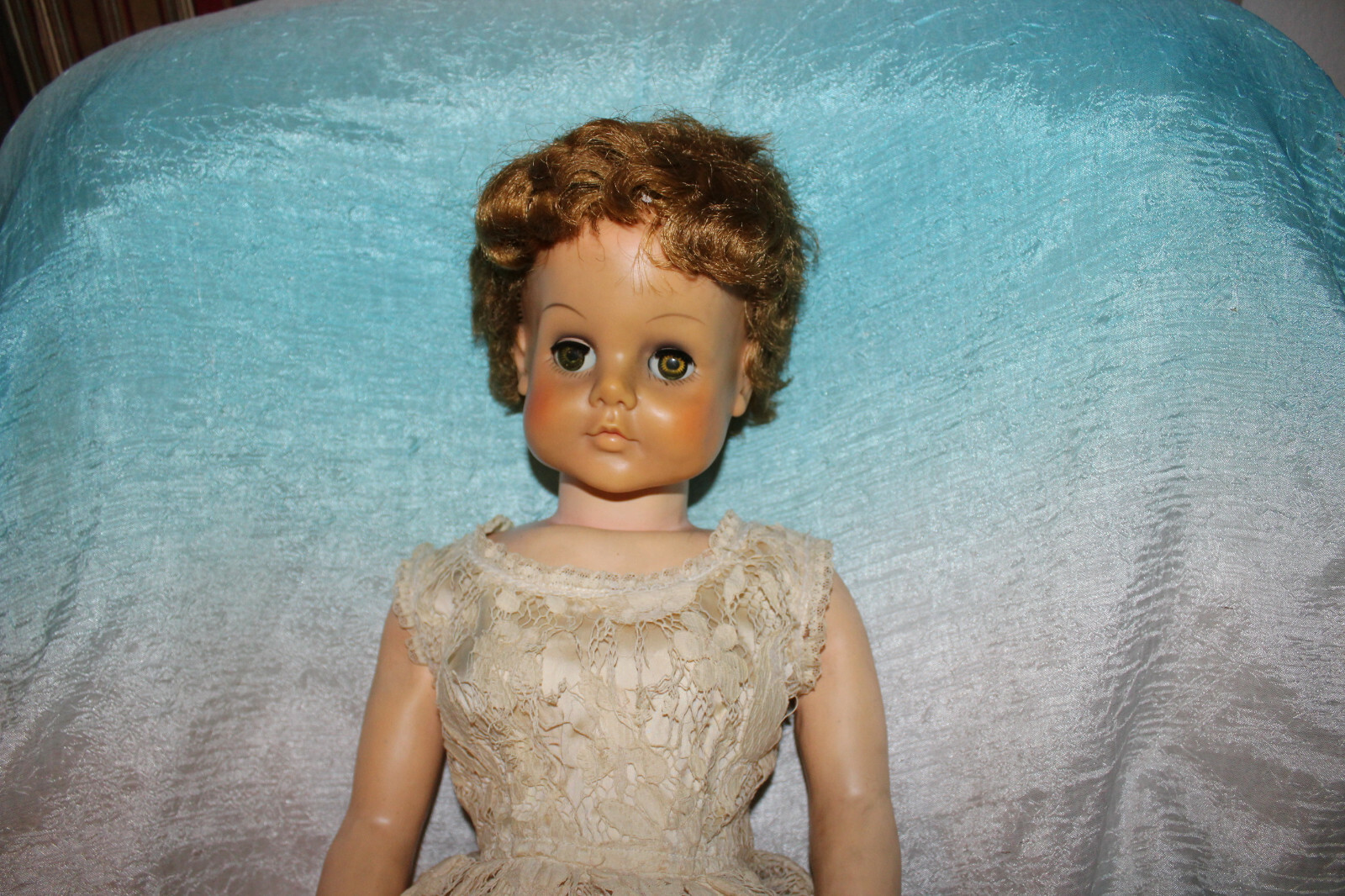 Vintage Wedding Sweet Rosemary Doll Deluxe Toys Reading 30" Vinyl