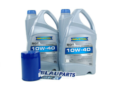 Oil Change Kit Compatible with Chevrolet Silverado 6.6L Diesel 2001-2019 - 10w40