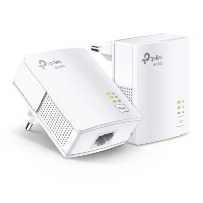 TP-LINK TL-PA717 KIT V4 GigE HomePlug AV2 Adattatore Powerline 1000 Mbit/s
