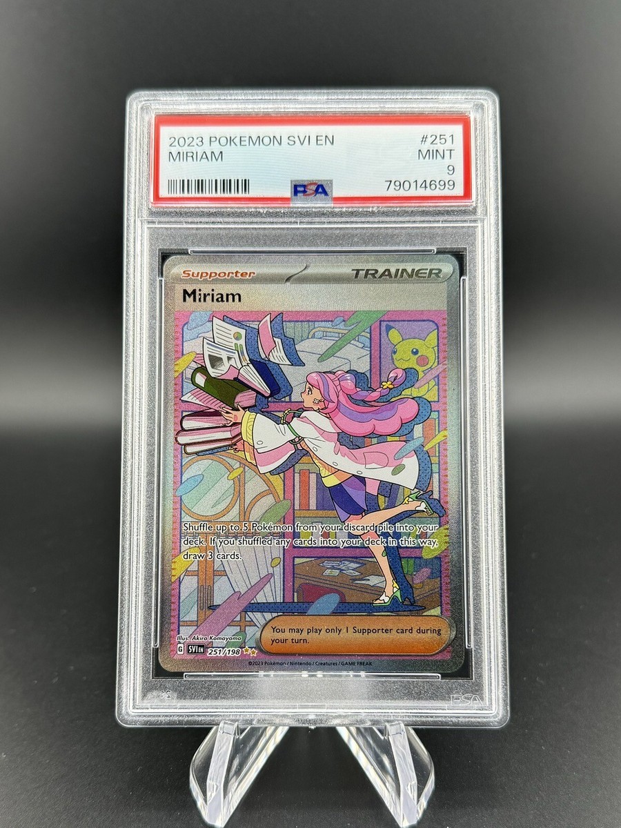 【PSA9】ミモザ SAR/Miriam PSA9】ミモザ SAR/Miriam Pokemon Card PSA 9 2023 Miriam SAR