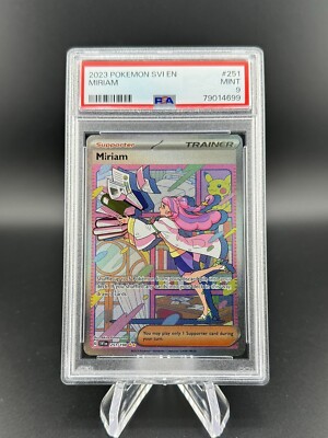 2023 Pokemon SVI EN #251 Miriam PSA 9 MINT | eBay