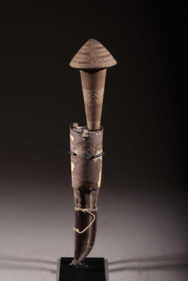 African Art Baoulé Ceremony Knife 518