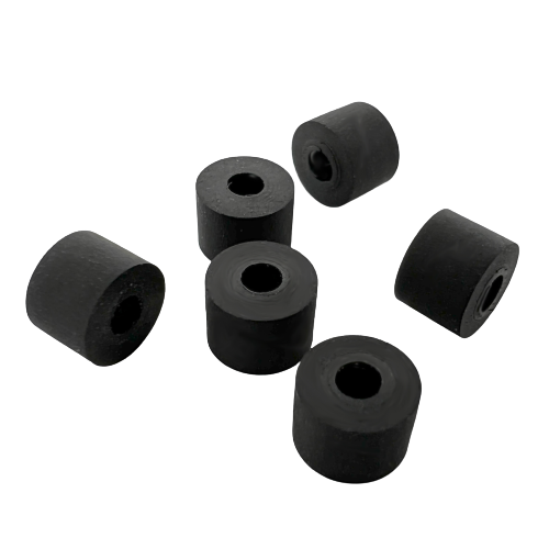 2 pezzi anelli di gomma dedicati 5,5 * 4,5 * 2,1 mm pinch roller per Sony Walkman WM-EX526 - Foto 3 di 4