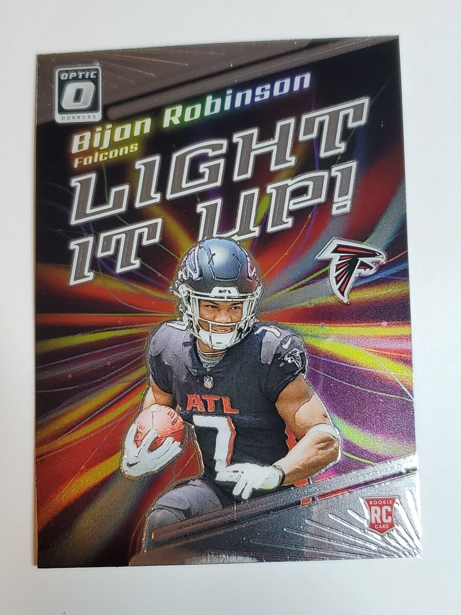 2023 Donruss optic Bijan Robinson - Light It Up - Rookie 2023 Donruss optic Bijan Robinson - Light It Up - Rookie