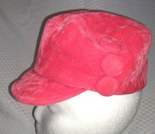 Hat San Diego Hat Co Girls size 2 to 4 Years Pink Cap Lined