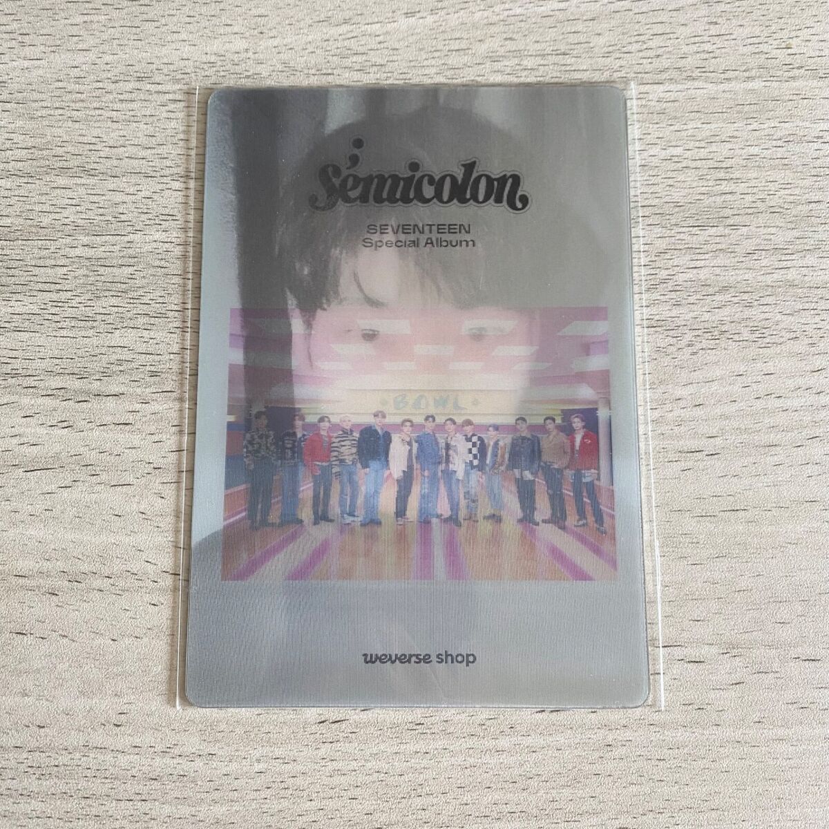 SEVENTEEN special album Semicolon wonwoo set + photo card + SEVENTEEN special album Semicolon wonwoo set + photo card +