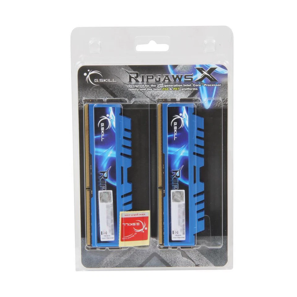 G.SKILL Ripjaws X 32GB Kit 4x 8GB 240Pin DDR3 1600 PC3-12800U CL9 Desktop Memory - Image 2 of 4