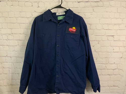 Frito Lay Employee Worker Button Down Shirt Size 1XLR EBay