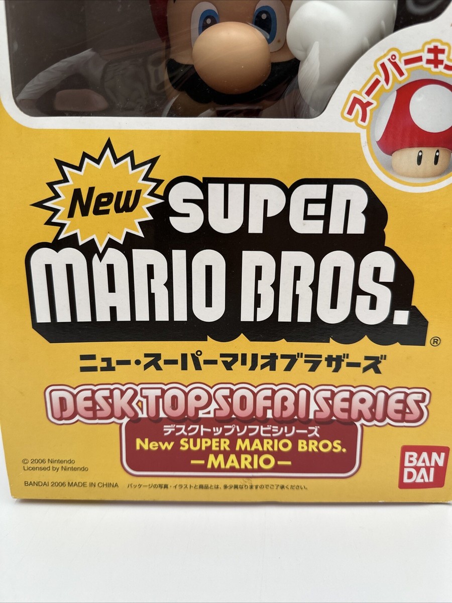 Nintendo Bandai Super Mario Bros. Desktop Sofbi Series Mario