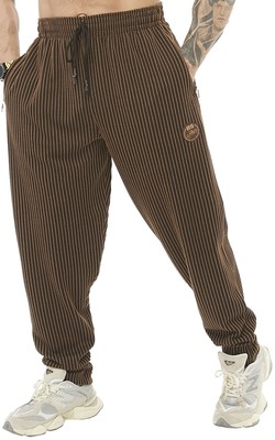 BGSM Sporthose Jogginghose Trainingshose Bodyhose Bodybuilding 1394-PNT-BROWN
