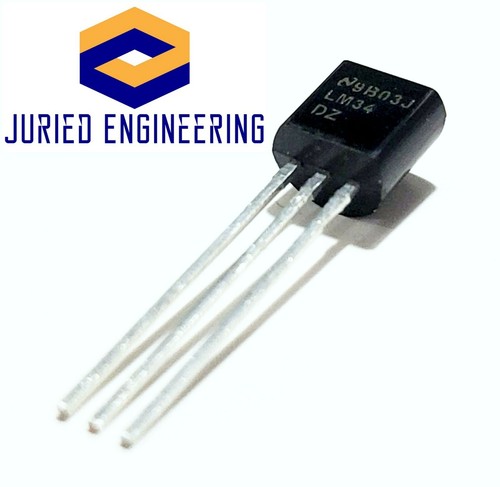 2PCS LM34DZ/NOPB LM34DZ Analog Output Temperature Sensor TO-92 - Picture 11 of 12