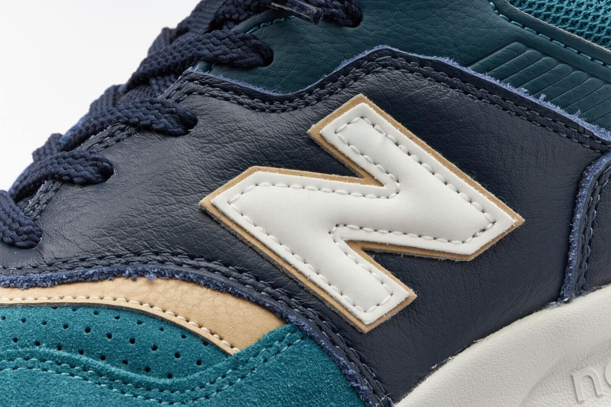 New Balance CM997HWC Navy Teal Suede/ Leather Men's Athletic